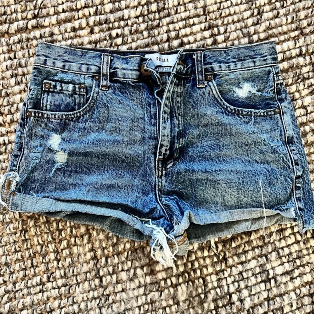 pistola jean shorts 27